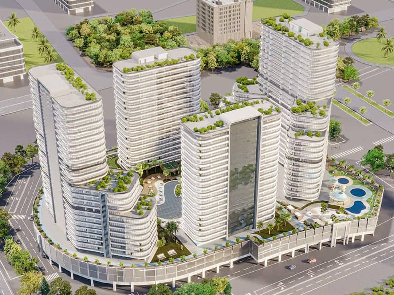 Новые апартаменты под ВНЖ и инвестиции в комплексе The Central Downtown с первоклассной инфраструктурой в районе Arjan, Дубай — фото 6