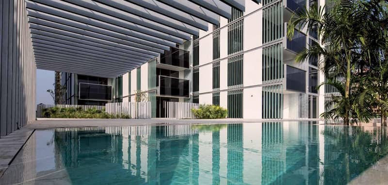 Muraba Residences — residential complex by Muraba Properties with a swimming pool and access to the beach in Palm Jumeirah, Dubai — photo 15