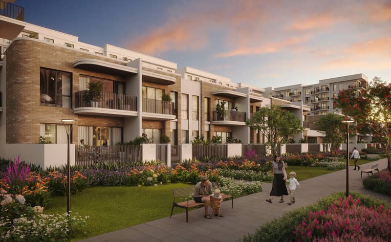 The Mayfair Residence — new large residence by Nshama with green areas and entertainment areas in Town Square Dubai — photo 6