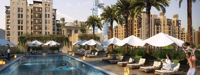 Lamtara Residence with swimming pools and parks, Umm Suqeim, Dubai, UAE — photo 2