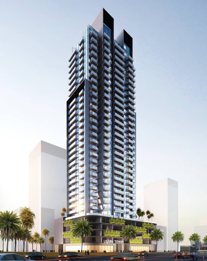 Новая высотная резиденция Lilium Tower с бассейном в престижном районе JVT, Дубай, ОАЭ — фото 2