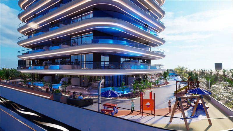 Новая резиденция Samana Portofino с бассейнами и зоной отдыха, Dubai Production City, Дубай, ОАЭ — фото 18
