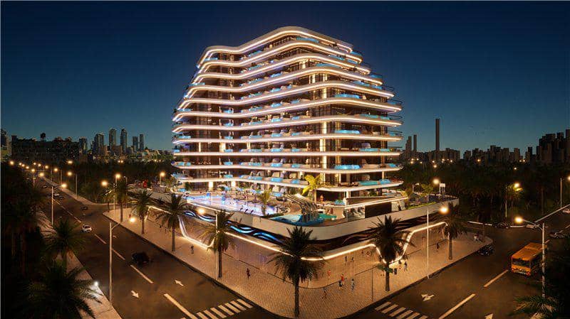 Новая резиденция Samana Portofino с бассейнами и зоной отдыха, Dubai Production City, Дубай, ОАЭ — фото 34