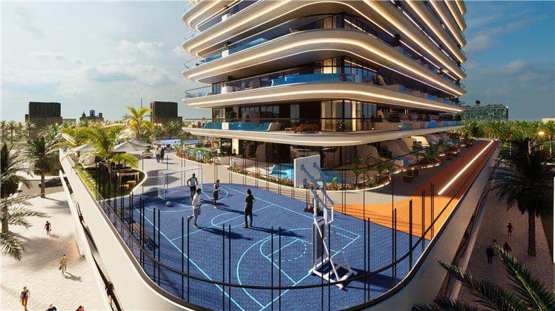 Новая резиденция Samana Portofino с бассейнами и зоной отдыха, Dubai Production City, Дубай, ОАЭ — фото 17
