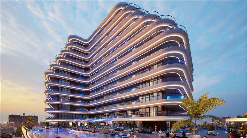 Новая резиденция Samana Portofino с бассейнами и зоной отдыха, Dubai Production City, Дубай, ОАЭ — фото 26