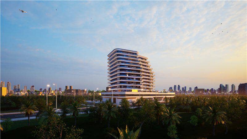 Новая резиденция Samana Portofino с бассейнами и зоной отдыха, Dubai Production City, Дубай, ОАЭ — фото 35