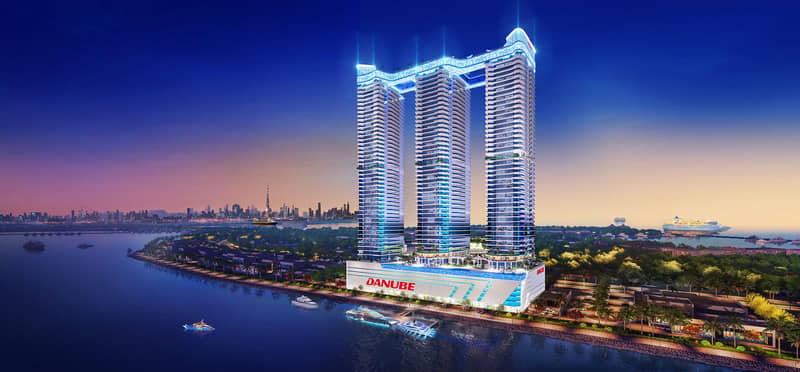 New high-rise residence Oceanz with a swimming pool, a spa center and a business center, Maritime City, Dubai, UAE — photo 16