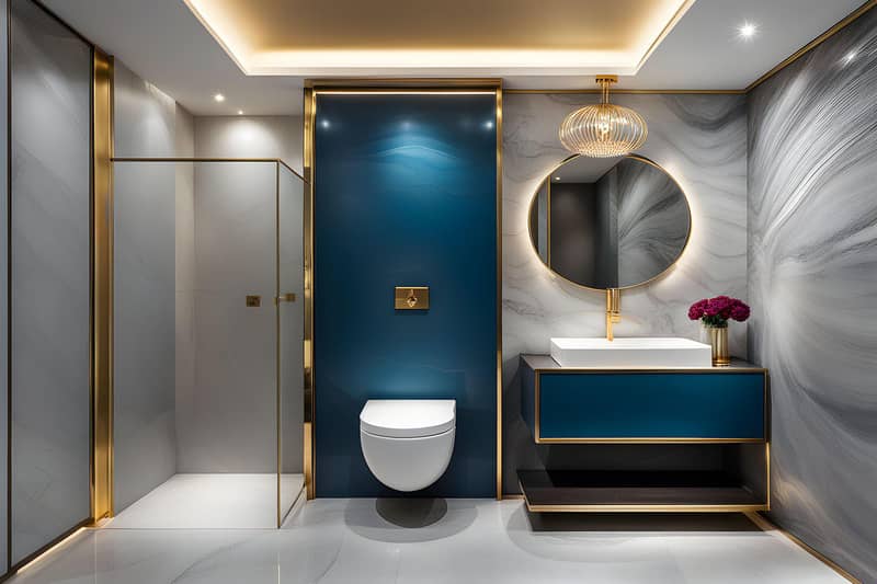 New high-rise residence Oceanz with a swimming pool, a spa center and a business center, Maritime City, Dubai, UAE — photo 9