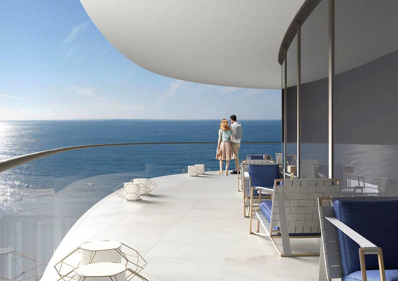 New high-rise residence Oceanz with a swimming pool, a spa center and a business center, Maritime City, Dubai, UAE — photo 14