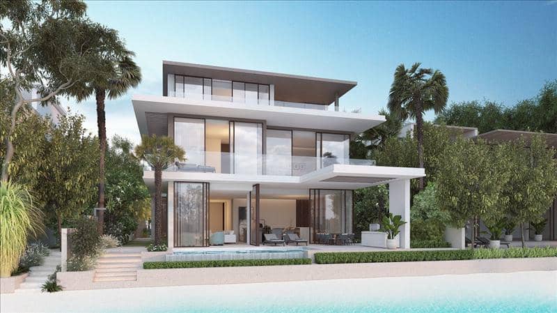 New complex of unique beachfront villas Beach villa, Palm Jebel Ali, Dubai, UAE — photo 4