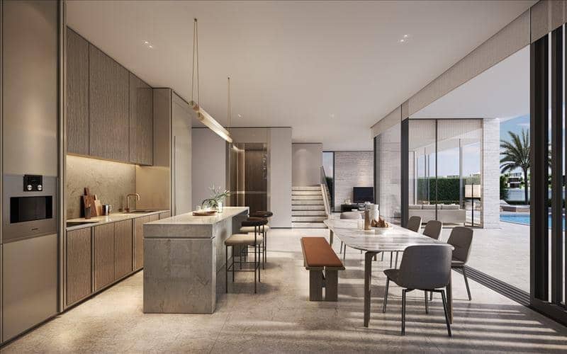 New complex of unique beachfront villas Beach villa, Palm Jebel Ali, Dubai, UAE — photo 24