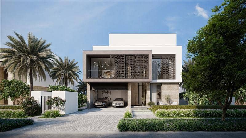 New complex of unique beachfront villas Beach villa, Palm Jebel Ali, Dubai, UAE — photo 44