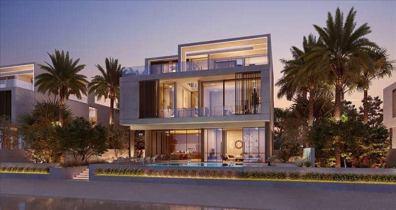 New complex of unique beachfront villas Beach villa, Palm Jebel Ali, Dubai, UAE — photo 7