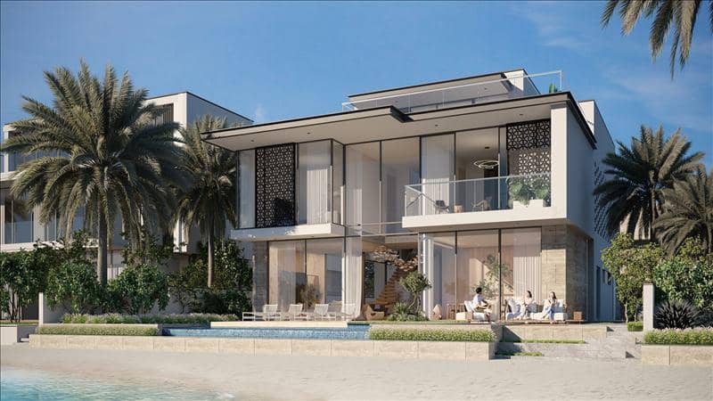 New complex of unique beachfront villas Beach villa, Palm Jebel Ali, Dubai, UAE — photo 5