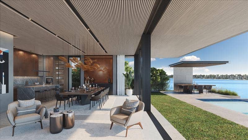 New complex of unique beachfront villas Beach villa, Palm Jebel Ali, Dubai, UAE — photo 9