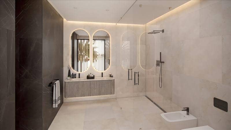 New complex of unique beachfront villas Beach villa, Palm Jebel Ali, Dubai, UAE — photo 37