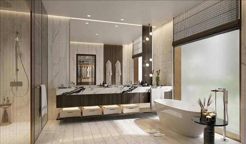 New complex of unique beachfront villas Beach villa, Palm Jebel Ali, Dubai, UAE — photo 35