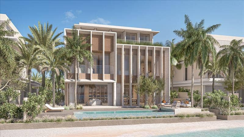 New complex of unique beachfront villas Beach villa, Palm Jebel Ali, Dubai, UAE — photo 2