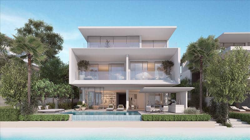 New complex of unique beachfront villas Beach villa, Palm Jebel Ali, Dubai, UAE — photo 3