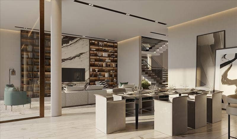 New complex of unique beachfront villas Beach villa, Palm Jebel Ali, Dubai, UAE — photo 23