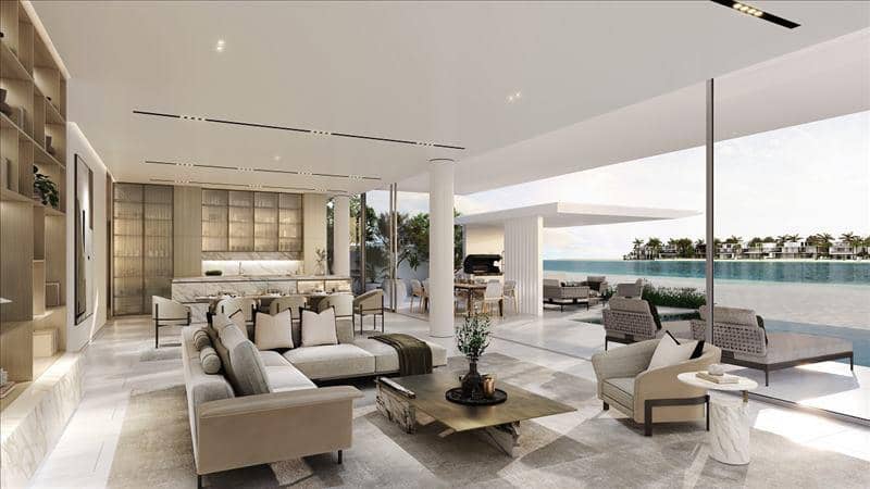 New complex of unique beachfront villas Beach villa, Palm Jebel Ali, Dubai, UAE — photo 10