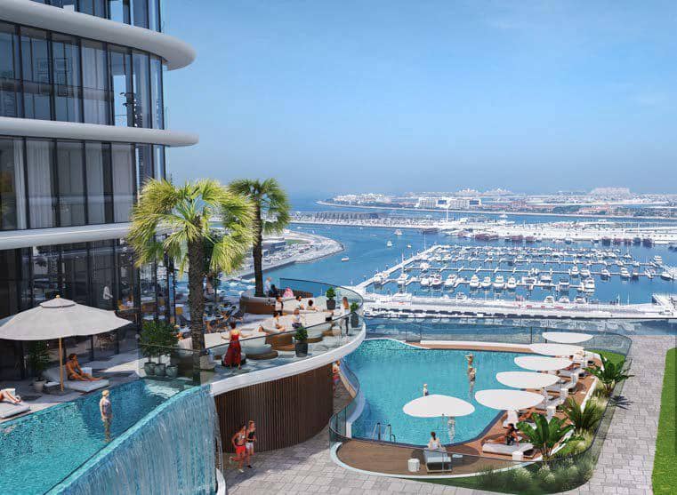 Новая высотная резиденция Seahaven Tower C с бассейном и зоной отдыха, Nad Al Sheba 1, Дубай, ОАЭ — фото 12