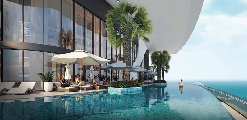 Новая высотная резиденция Seahaven Tower C с бассейном и зоной отдыха, Nad Al Sheba 1, Дубай, ОАЭ — фото 11