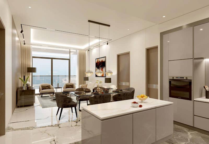 Новая высотная резиденция Seahaven Tower C с бассейном и зоной отдыха, Nad Al Sheba 1, Дубай, ОАЭ — фото 4