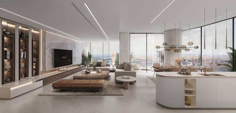 Новая высотная резиденция Seahaven Tower C с бассейном и зоной отдыха, Nad Al Sheba 1, Дубай, ОАЭ — фото 3