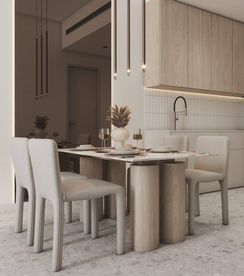 Новый комплекс меблированных апартаментов Concept 7 с бассейнами и оздоровительным центром недалеко от Пальмы Джумейра, JVC, Дубай, ОАЭ — фото 6