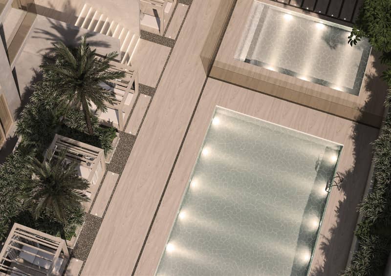Новый комплекс меблированных апартаментов Concept 7 с бассейнами и оздоровительным центром недалеко от Пальмы Джумейра, JVC, Дубай, ОАЭ — фото 14