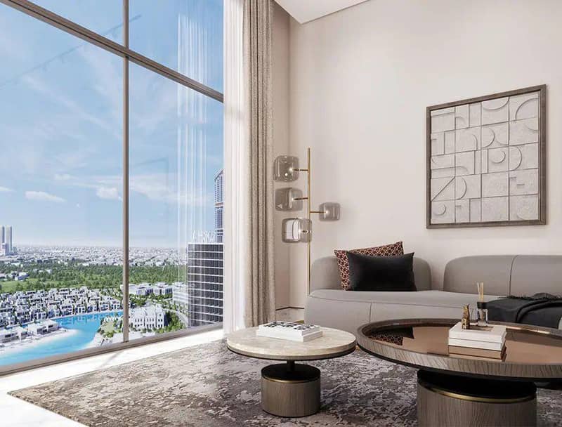 Luxury apartments overlooking the lagoons and city centre, close to the beach, Nad Al Sheba 1, Dubai, UAE — photo 4