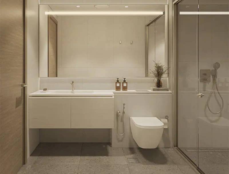 Luxury apartments overlooking the lagoons and city centre, close to the beach, Nad Al Sheba 1, Dubai, UAE — photo 8