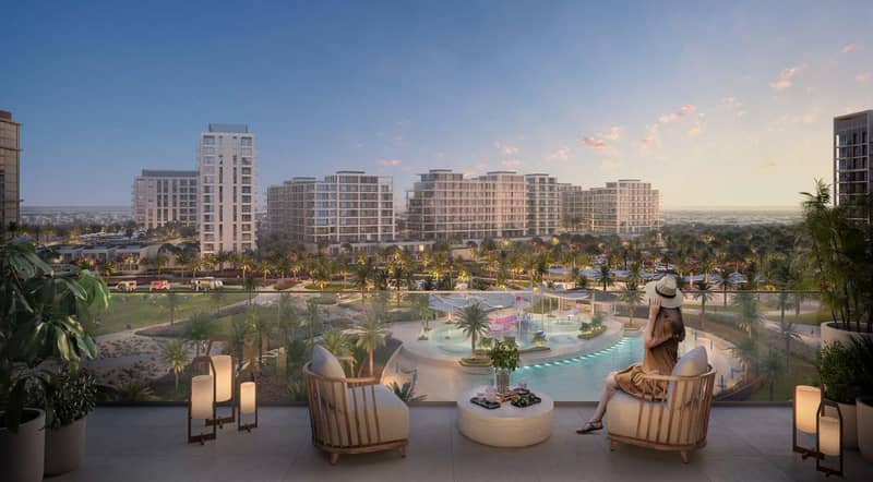New residence Parkside Views with swimming pools and lounge areas close to the city center, Dubai Hills, Dubai, UAE — photo 4