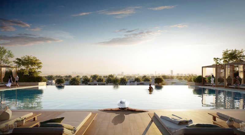 New residence Parkside Views with swimming pools and lounge areas close to the city center, Dubai Hills, Dubai, UAE — photo 6