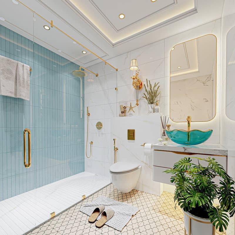 Новая резиденция Aqua Dimore с уникальными бассейнами и зелеными зонами в районе Dubai Science Park, в центре Дубая, ОАЭ — фото 9