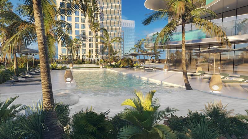 New high-rise complex of apartments with private swimming pools Volga Tower, JVT, Dubai, UAE — photo 9