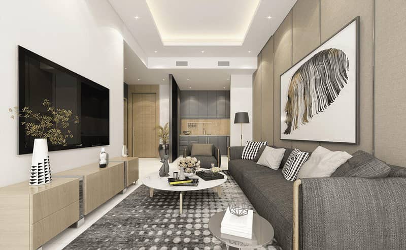 New high-rise complex of apartments with private swimming pools Volga Tower, JVT, Dubai, UAE — photo 15