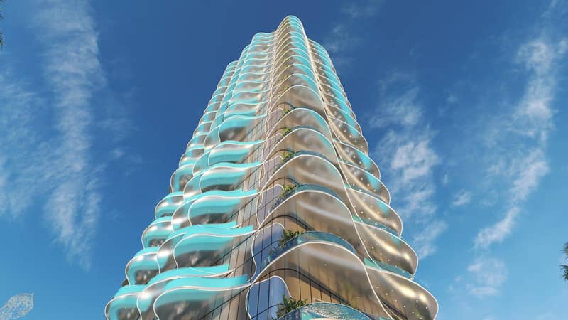 New high-rise complex of apartments with private swimming pools Volga Tower, JVT, Dubai, UAE — photo 4