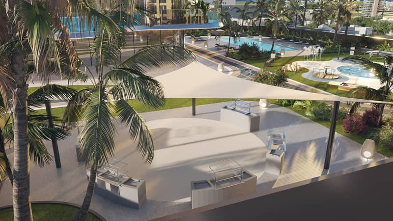 New high-rise complex of apartments with private swimming pools Volga Tower, JVT, Dubai, UAE — photo 10