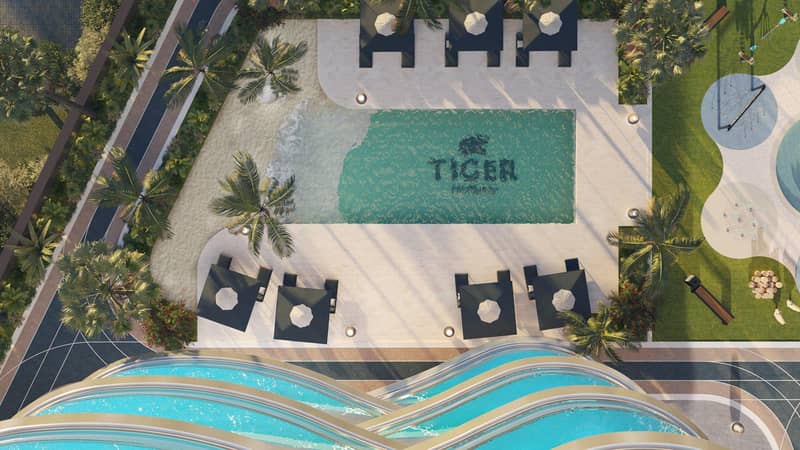 New high-rise complex of apartments with private swimming pools Volga Tower, JVT, Dubai, UAE — photo 6