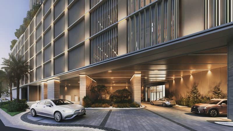 Новая высотная резиденция на берегу канала One River Point с бассейнами рядом с Бурдж Халифа, Business Bay, Дубай, ОАЭ — фото 6