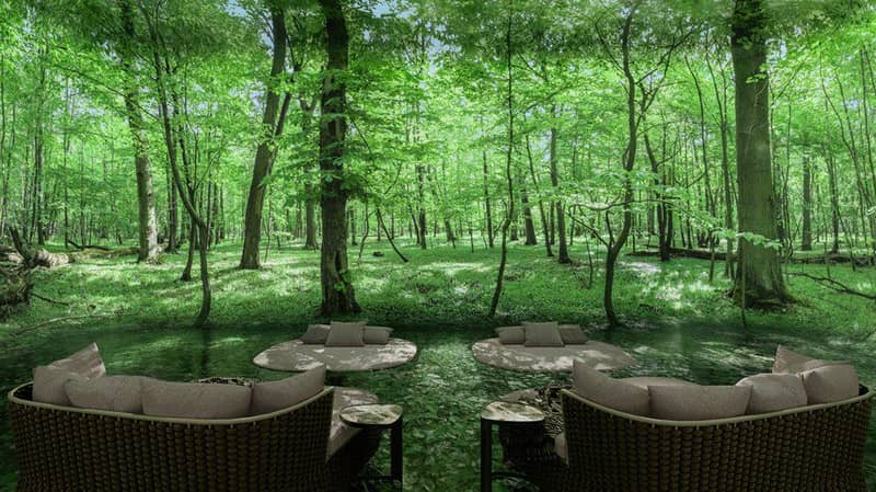 Новая высотная резиденция на берегу канала One River Point с бассейнами рядом с Бурдж Халифа, Business Bay, Дубай, ОАЭ — фото 8