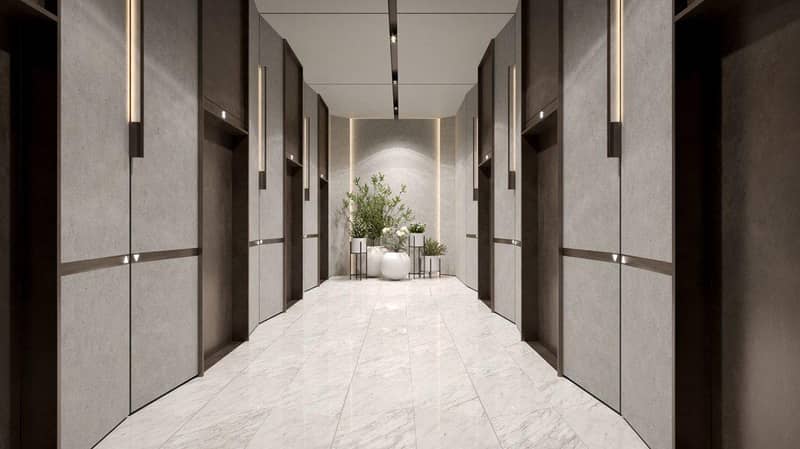 Новая высотная резиденция на берегу канала One River Point с бассейнами рядом с Бурдж Халифа, Business Bay, Дубай, ОАЭ — фото 18