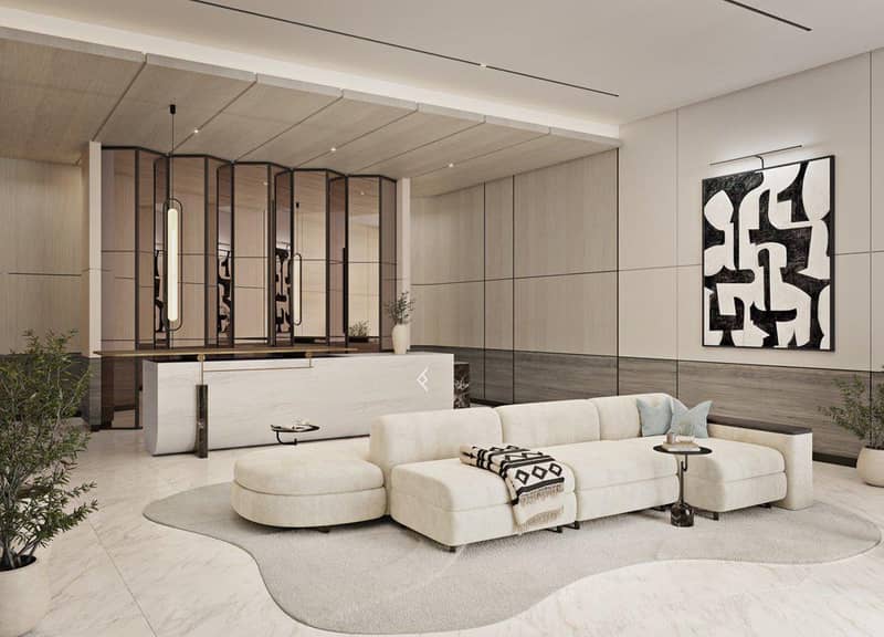 Новая высотная резиденция на берегу канала One River Point с бассейнами рядом с Бурдж Халифа, Business Bay, Дубай, ОАЭ — фото 12