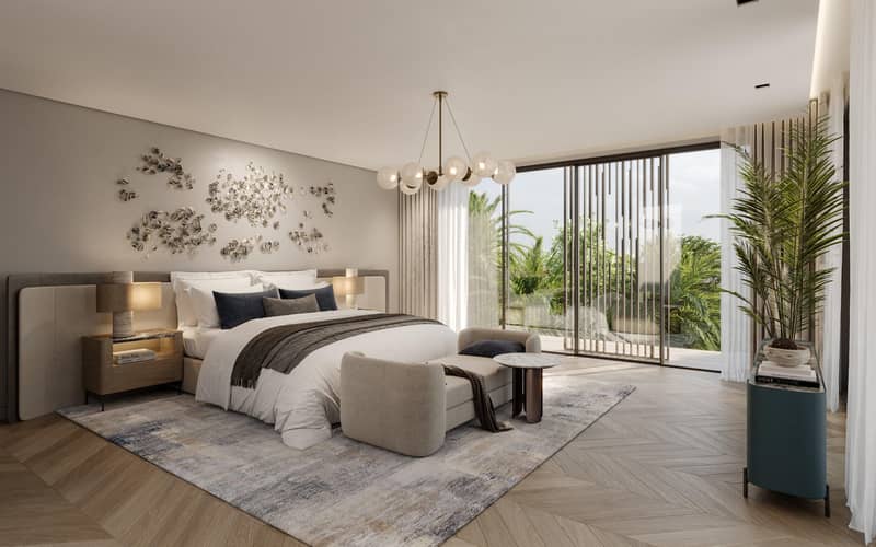 New gated residence Nad al Sheba Gardens with a lagoon and a swimming pool close to highways, Nad Al Sheba 1, Dubai, UAE — photo 29
