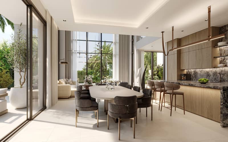 New gated residence Nad al Sheba Gardens with a lagoon and a swimming pool close to highways, Nad Al Sheba 1, Dubai, UAE — photo 25