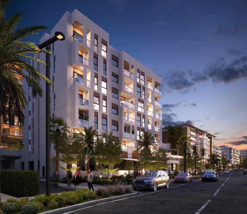 Новая резиденция Hillside Residences с бассейнами и садами недалеко от Дубай Марина, Jebel Ali Village, Дубай, ОАЭ — фото 11