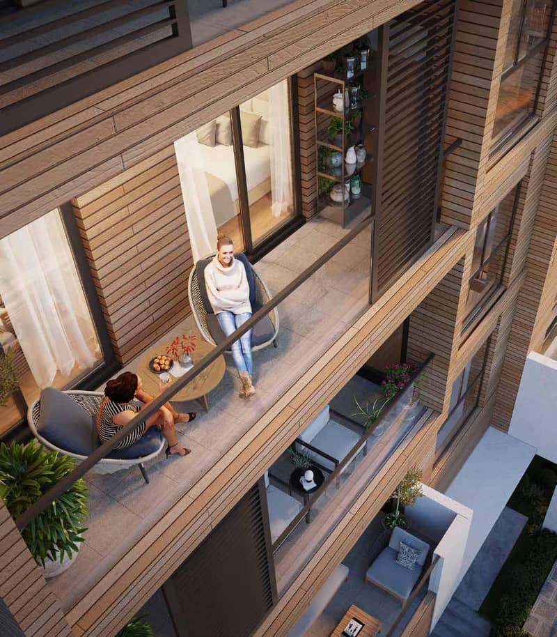 Новая резиденция Hillside Residences с бассейнами и садами недалеко от Дубай Марина, Jebel Ali Village, Дубай, ОАЭ — фото 7