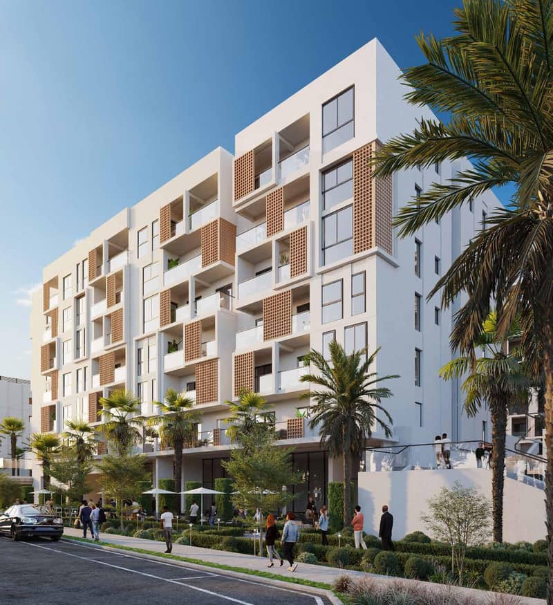 Новая резиденция Hillside Residences с бассейнами и садами недалеко от Дубай Марина, Jebel Ali Village, Дубай, ОАЭ — фото 10
